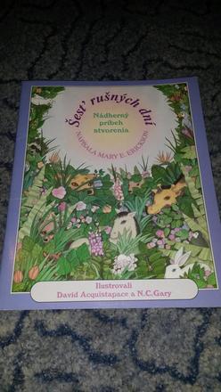 Knizka o stvoreni sveta v sk/ anglickom jazyku,