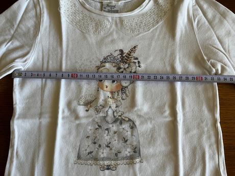 Tričko s dievčatkom barónkou 122/128, mayoral,122