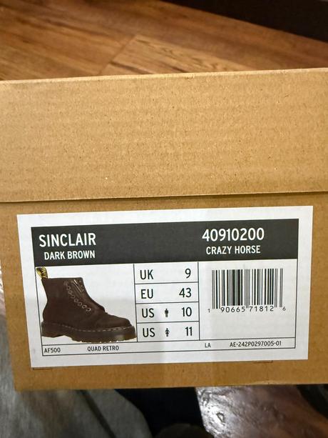 Topanky dr. martens - nenosené, 42