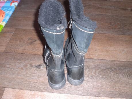 Dievčenské/dámske čierne čizmy primigy zatepl. 40, 40