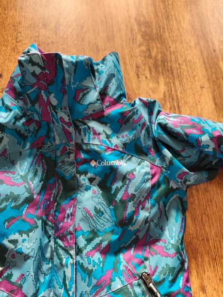 Teplá zimná bunda 2v1, columbia,134