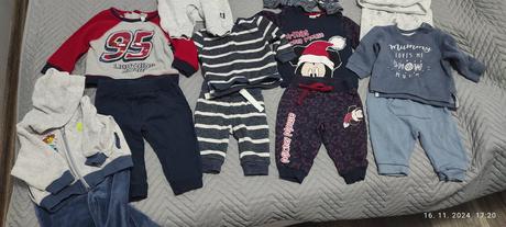 Balík teplakových súprav 56-74, 68–80