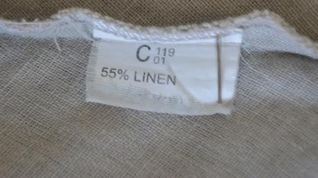 Ľanová asymetrická sukňa freesky, veľ. l/xl, l