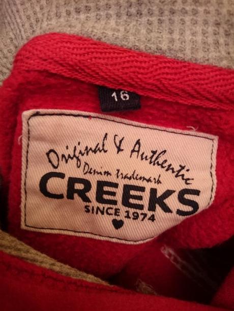 Dámska mikina s kapucňou, creeks, authentic,m