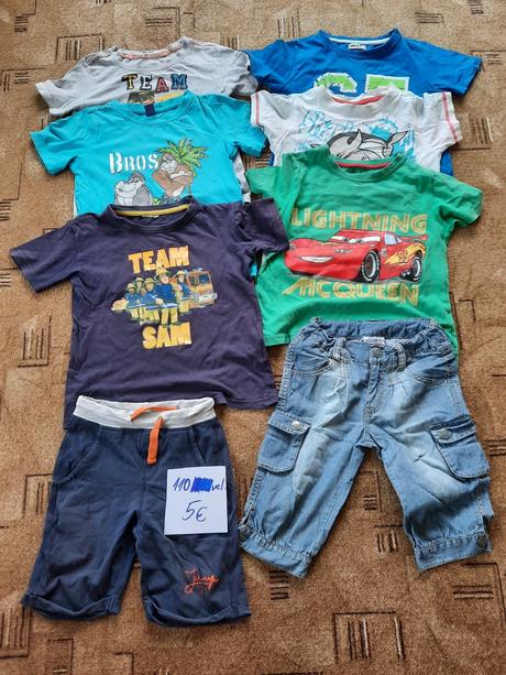 Balik letneho oblečenia vel.110, 104–116