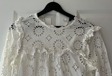 Biela madeirová blúzka zara, xs/34, zara,xs