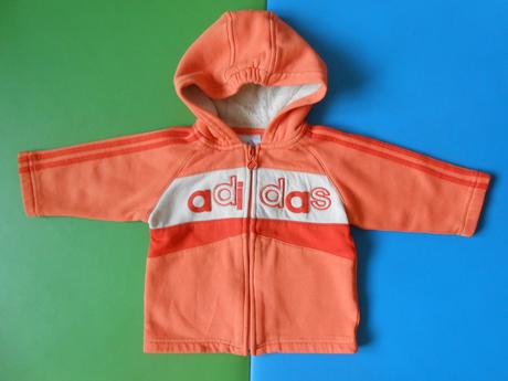 Zateplená mikina adidas, adidas,80