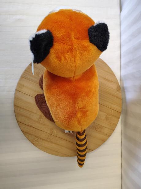 Panda červená visačka knitty friend wildlife boost, 