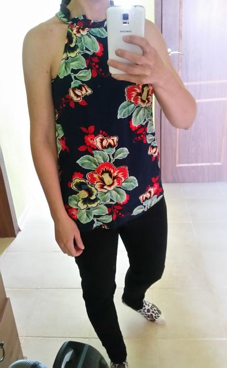 Blúzka bez rukávov s visačkou, warehouse,34