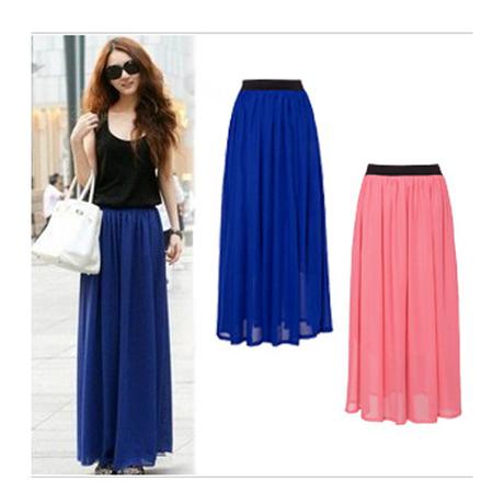 Maxi sukna blue, l / m / s