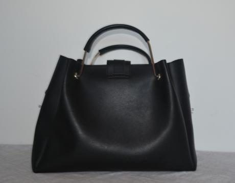 Čierna dámska  kabelka, 