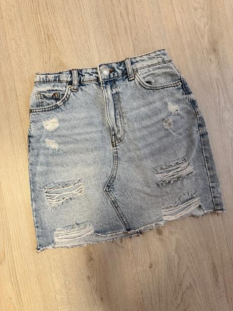 Rifľová sukňa, new yorker,s