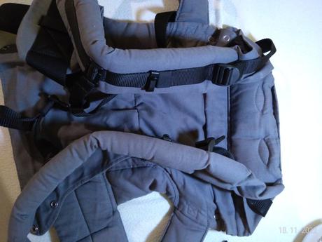 Manduca pure cotton dark grey, manduca