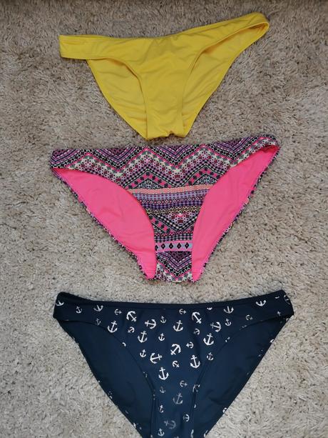 Dámske plavky 3ks nohavicky, 40