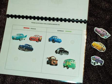 Edukačný zošit učíme sa odmala s autami,