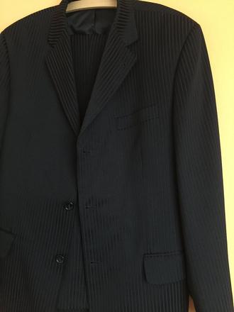 Pánsky oblek-54 čierny, 54