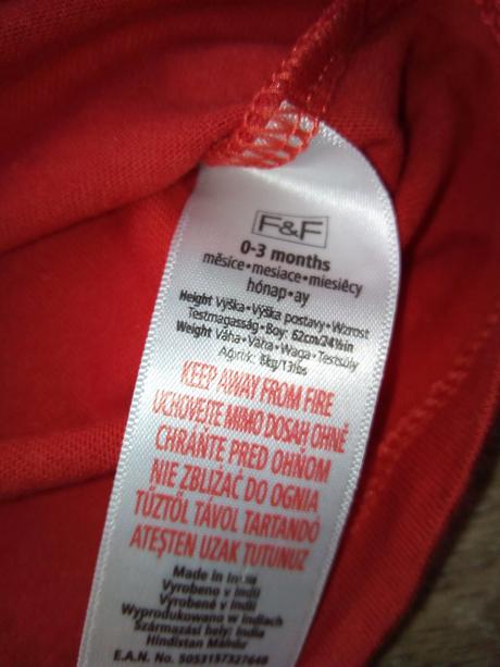 Vianočné tričko, f&f,62