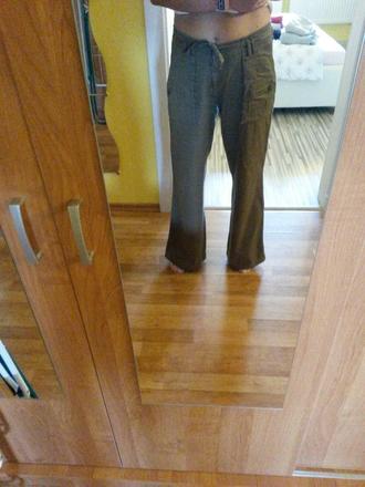 Damske letne nohavice-zvonove, 38