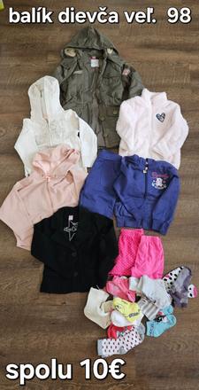 Balík dievča 98 veľ., 86–98