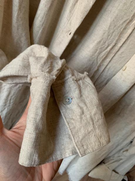 Ľanová košeľa h&m, h&m,m