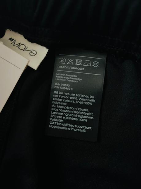 H&m move športové šortky vel.164-170, h&m,164 / 170