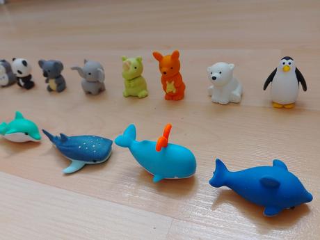 Veľká sada gumených zvieratiek, 