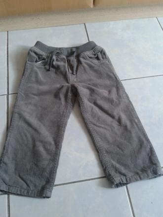 Zateplene mencestrove nohavice, vel. 86, f&f,86