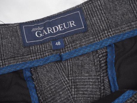 Luxusné vlnené nohavice gardeur, 48