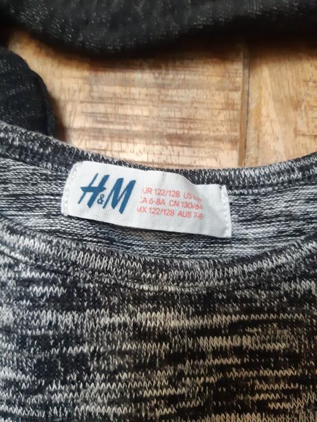 Mikina + tricko, h&m,134
