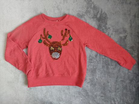 Vianočná mikina zn.next veľ.134, 134