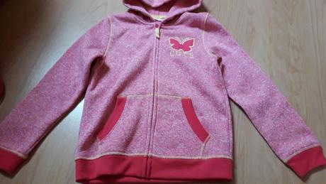 Tepla mikina oblecena 2krat, kids,140