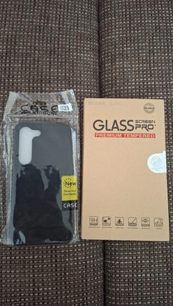 Samsung s23 - zadný obal a ochranné sklo 3x, samsung