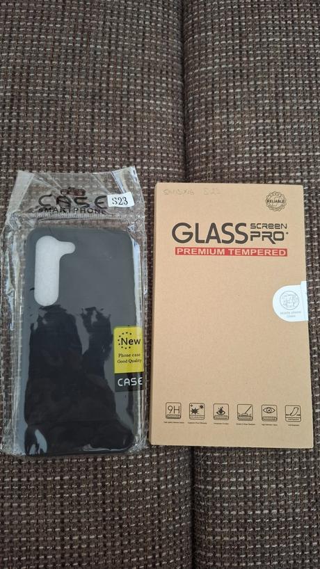 Samsung s23 - zadný obal a ochranné sklo 3x, samsung