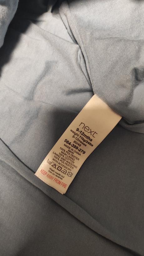 Next zimny / prechodny overal 9-12 m, next,80