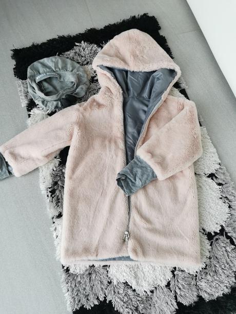 Prechodny kabat piskaci obojstrany 3-4r., funny bunny,98