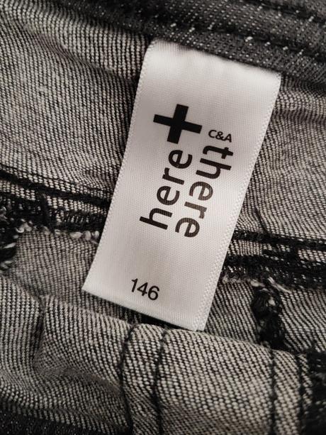 Riflové šortky na traky c&a, c&a,146