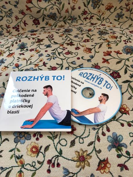 Dvd cviky na platničky v driekovej oblasti,