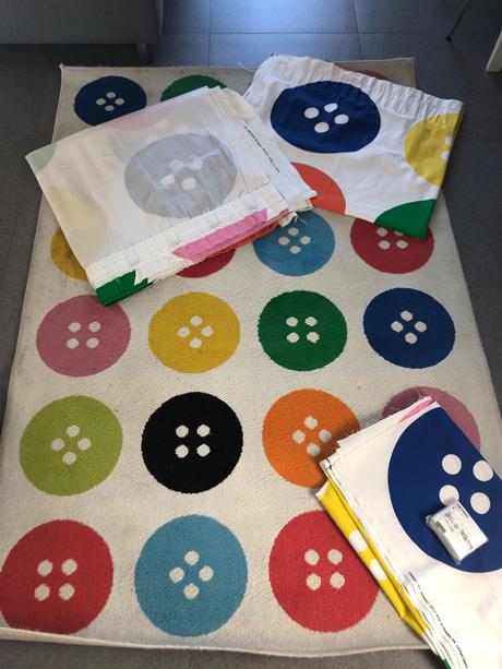 Ikea konerec a zavesy, 