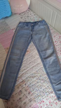 Rifle so striebornymi lampasmi, h&m,146