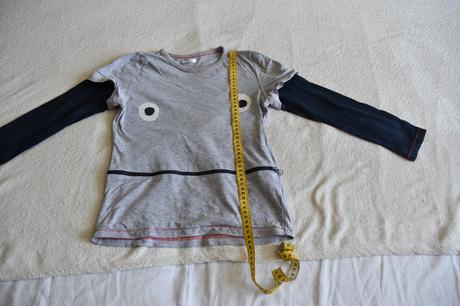 Tričko s vreckom na zips, 128