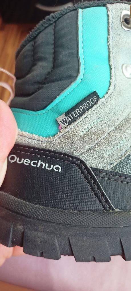 Zimné topánky barefoot alternatíva, quechua,33