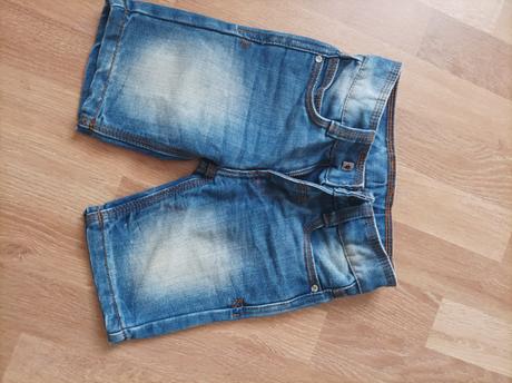 Chlapčenské riflové kraťasy, dopodopo,104