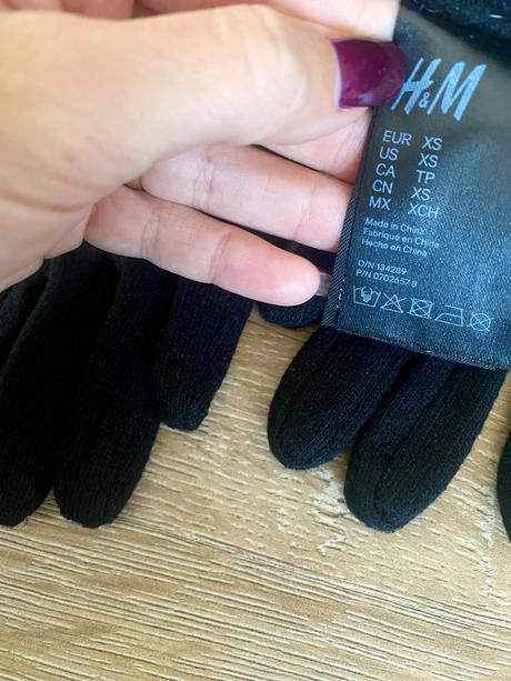 Dámske rukavice veľkosť xs, zn. h&m, h&m,xs