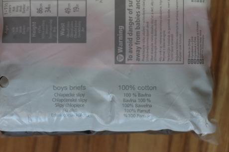 Súprava bavlnených slipov, f&f,122