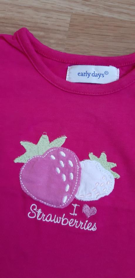 Tričko 6-12 m., early days,74