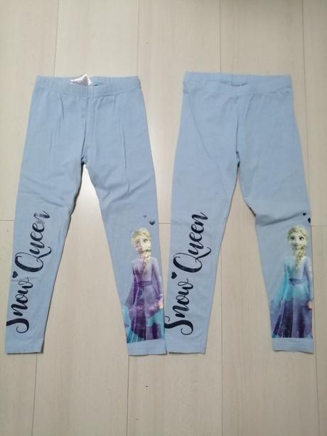 Leginky pre dievčatká 2 ks vel. 122, disney,122