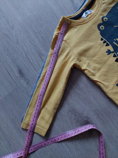 2x tricko s dlhym rukavom vel.80, pepco,80