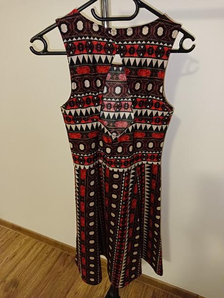 H&m vzorované šaty, h&m,s