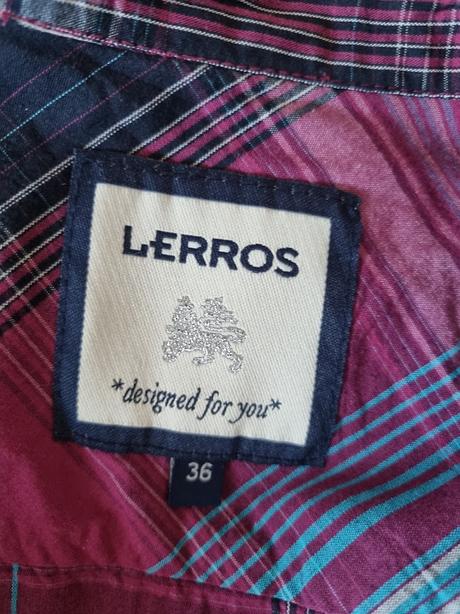 Farebná košeľová blúzka lerros s, s