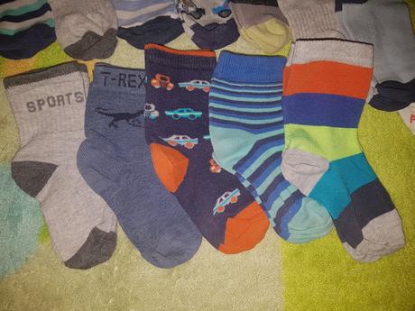 Slipy 10 kusov a ponožky 17 kusov, 98